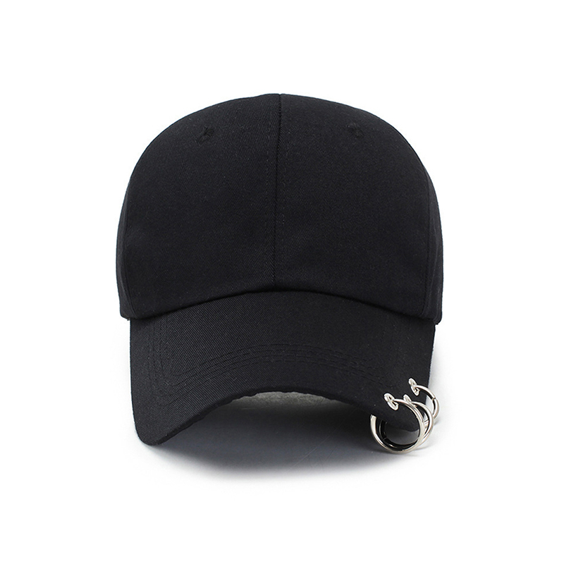 Dad Hat Cotton - 新しいヒップホップ女性の野球帽リングサークルスナップバック帽子男性女性ユニセックスお父さん帽子調節可能な Kpop スタイル