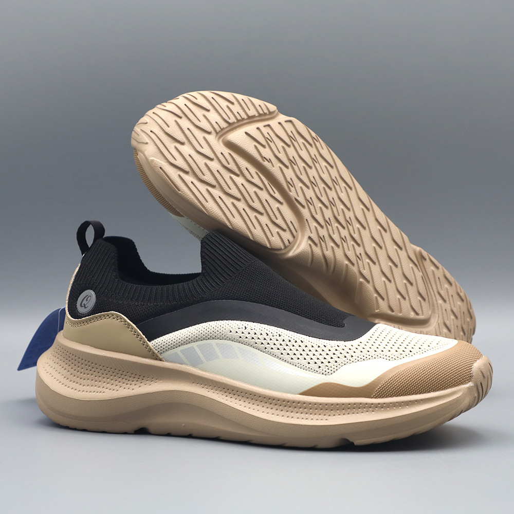 春の新作男性用靴通気性ニットカジュアルシューズ軽量快適なスポ - Running Cap Lightweight のレビューと価格
